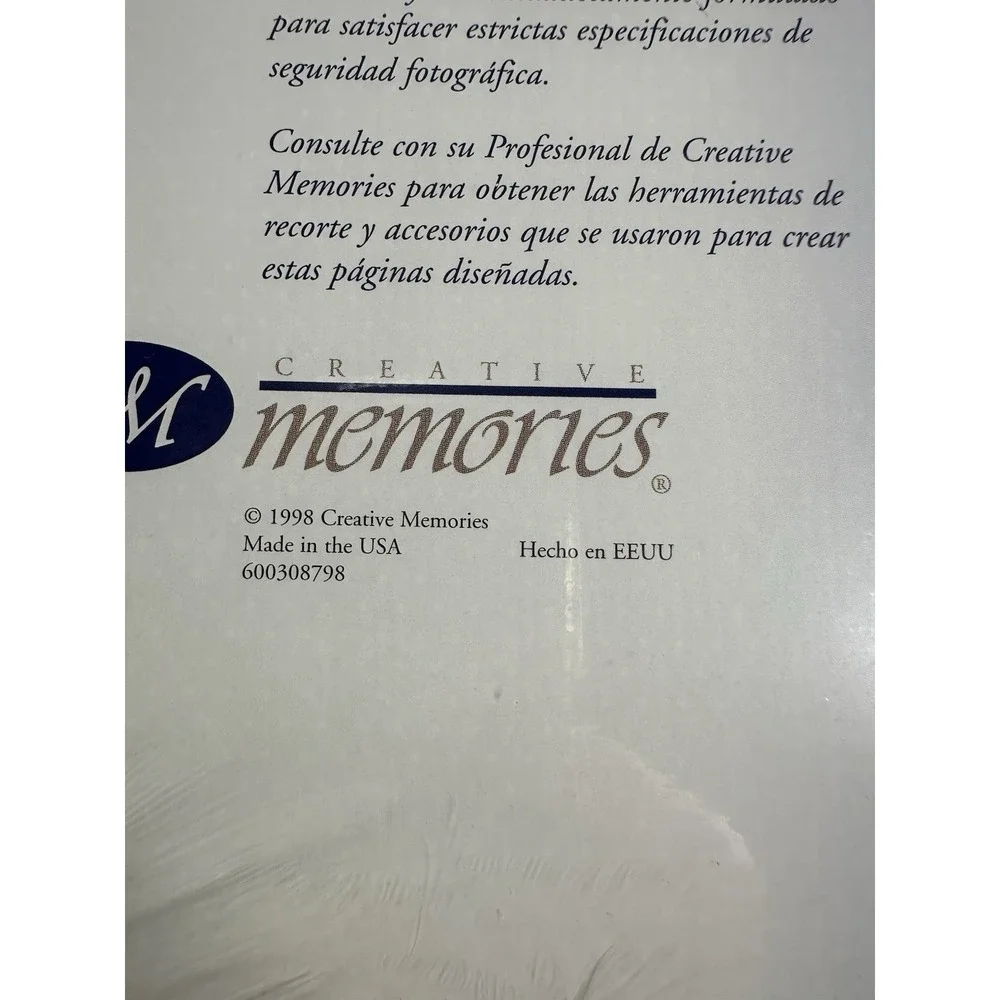Creative Memories Classic Photo Mounting Paper Packs 10x12 -26 Pages- 1998